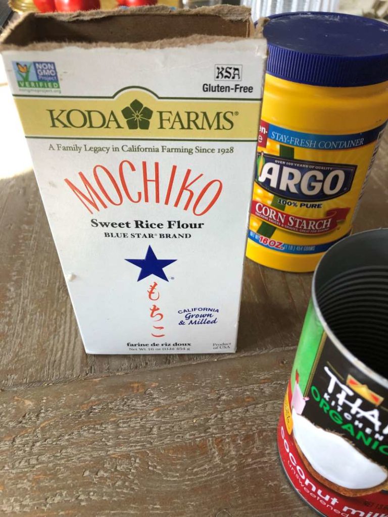 mochi dough ingredients