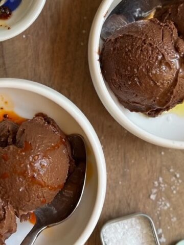 umami chocolate sorbet
