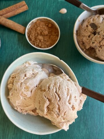 no churn cinnamon ice cream