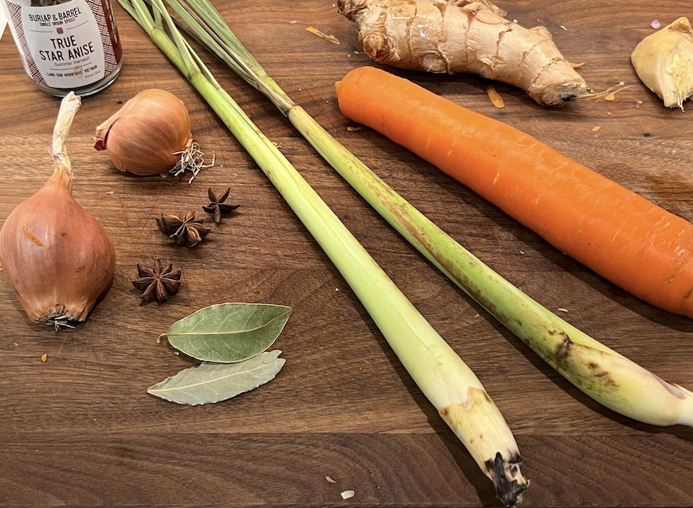 aromatics for bo kho bolognese