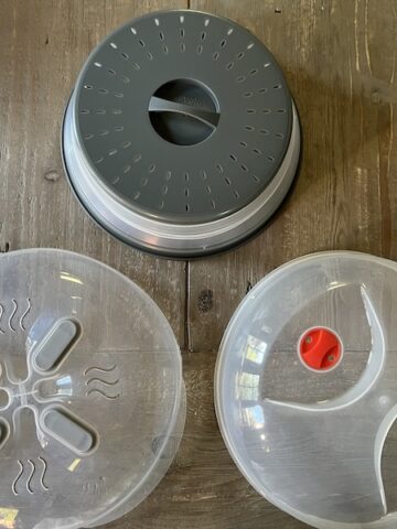 microwave splatter cover