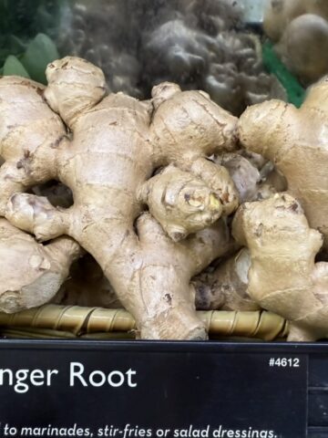 ginger at store
