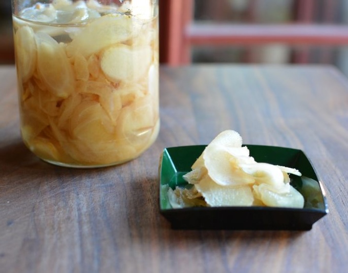 homemade pickled ginger
