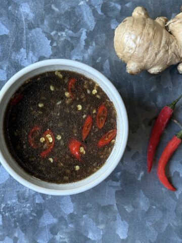 tamarind ginger dipping sauce