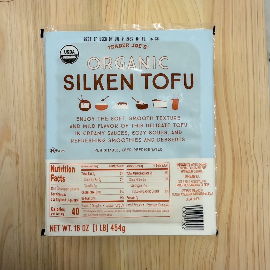 trader joes silken tofu