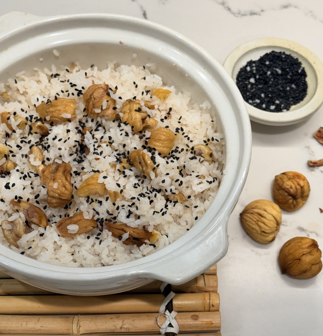 chestnut rice square