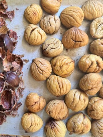 peeled chestnuts